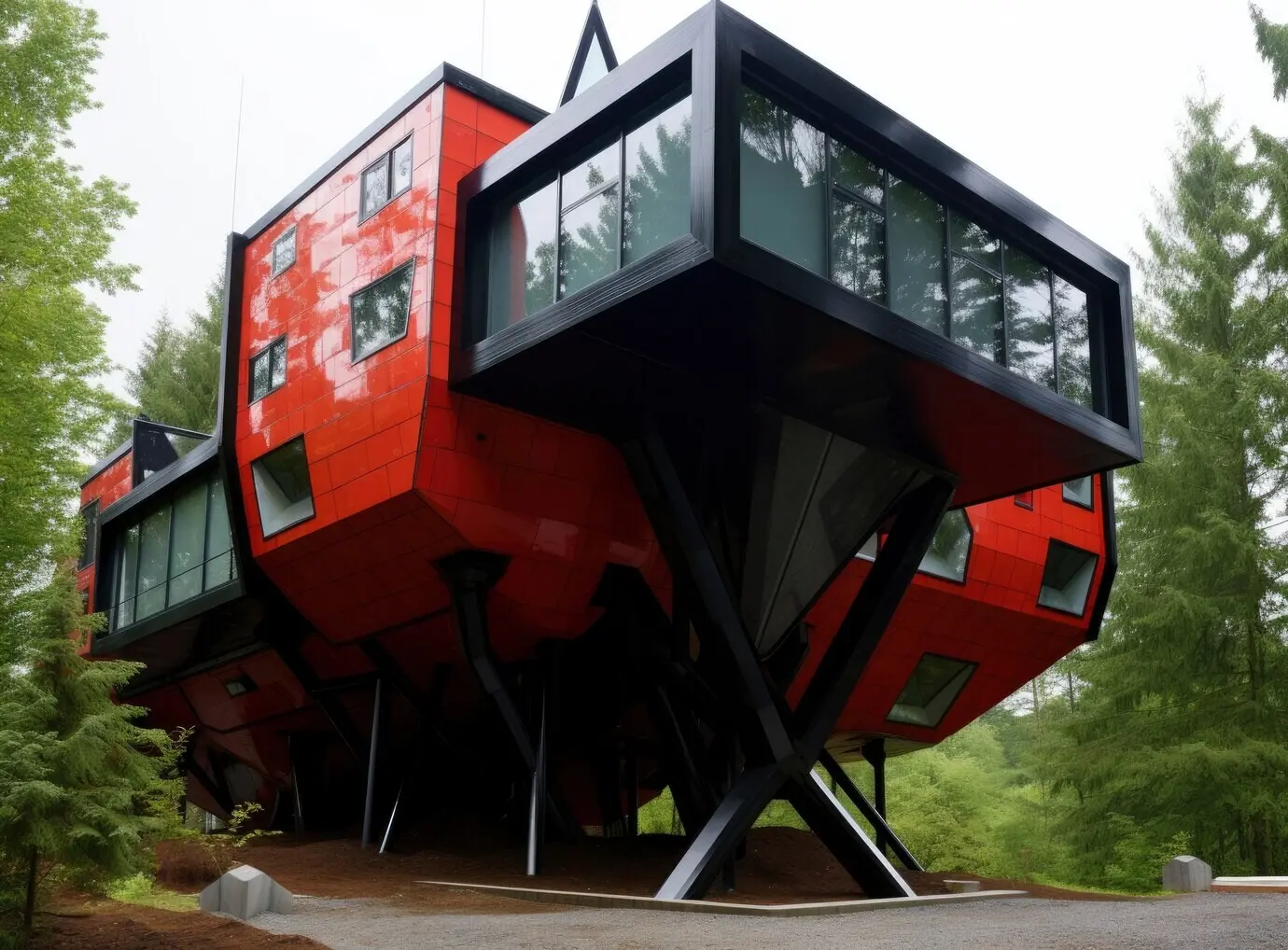 Дизайн дома, созданный искусственным интеллектом